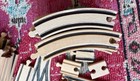 Lot Of Train Tracks Thomas Brio   Other Compatible Wooden Railway Trains Signs