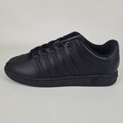      K-swiss Classic Varsity 83343001 Shoes Sneakers Sport Black Leather Size 6 Y