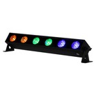 American Dj Adj Ubl6h Ip20 6x20 Watt Led Rgbal Wash Light Strip Bar