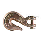 G70  3 8   1 4   5 16  Clevis Grab Hook Tow Chain Hook Flatbed Trailer Tie Down