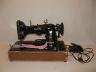 Vintage 1951 Pfaff 130 Portable Sewing Machine   Extras- Professionally Serviced