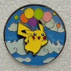     celebrations Surfing   Flying Pikachu Magnetic Metal Enamel Pin Collection