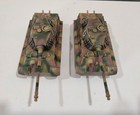 Hand Painted 1 100 Scale Resin Miniature King Tiger German Tank