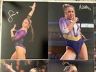 Schoenherr Aleah Finnegan Arenas Autograph Signed 8x10 Photo Lot  7  Lsu Leaf