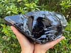 Extra Large Black Obsidian Rough Stones  3  - 10  Raw Black Obsidian Natural