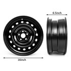 New 16inch Replacement Wheel Steel Rim For Toyota Corolla Matrix 2009-2019 Black