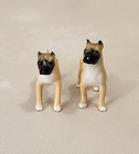 Hr Hagen Renaker Miniature Boxer Dog Figurines Monrovia 1951-52