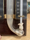 Vtg Mcm Taylor Instrument Hanging Thermometer-barometer Ny Usa Missing One Tube