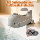 Skyroku Toddler Faucet Extender   Blue Bathtub Spout Cover  Sink Extender With