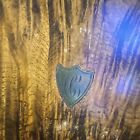 Antique Victorian Wood Brass Writing Slope Campaign Box Laptop Desk Tiger Grain