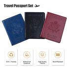 Slim Leather Travel Passport Wallet Holder Rfid Blocking Id Card Case Cover Us