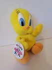 Looney Tunes Tweety Bird Plush 8 Inch Lying Play By Play Stuffed Animal Toy