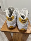 Reebok Question Mid Allen Iverson White Yellow Toe Lakers Men s Size 12