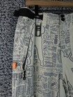 Grenade Fatigue Project Snowboard Pants Medium White All Over Cargo Men   s