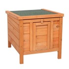 20  Wooden Rabbit Hutch Chicken Coop Hen House Pet Cage For Small Pet Waterproof