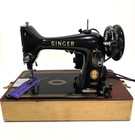 Singer 99k Vintage Sewing Machine Made In Great Britain 1956