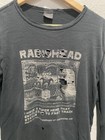 Radiohead Rare  L s Black Shirt Stanley Donwood Art 2000 Made By Waste Distress