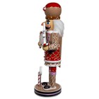 Kurt Adler Wooden Hollywood Nutcracker Collection  Gingerbread  12in