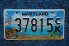 Maryland Crab License Plate - Protect The Chesapeake