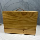 Singer 15-91 Heavy Duty Sewing Machine 1952 With Custom Wooden Case Working Read