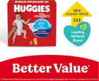 Huggies 148 Pack Little Snugglers Pooh Unisex Size 2 Disposable Baby Diapers