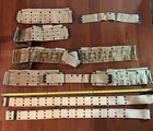 Vtg  Us Wwi Military Cartridge And Web Belts Including Mills 1918 10 Pkt  Wwi