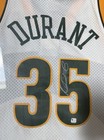 Authentic Kevin Durant Signed  Autographed Seattle Supersonics Jersey Case Incld