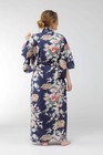 Japanese Yukata Kimono Women Princess   Peony Cotton Robe Made In Japan