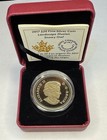 2017 Canada Landscape Illusion Snowy Owl 1 Oz  9999 Fine Silver Colorized Proof