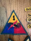 Lot Of 10 Vintage Us Army  Military Patches Old Ironsides