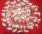 Vintage Craft Lot Of 100 Spoon Bowls fork Tine Silverplate Flatware Silverware