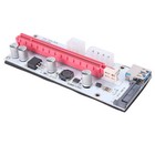 Usb3 0 1x To 16x Extender Riser Card Adapter Sata Power Cable Pci-e Express New