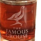 Set Of 2 Whiskey Glasses The Famous Grouse Collectible Etched Design 6 Oz New