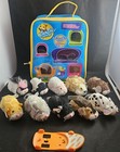 Zhu Zhu Pet Lot Of 10 Hamsters Lot   With A Case 2009 8 With Original Tags
