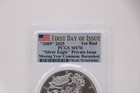  2009  2025 Ms70 Silver Eagle 1 Oz Silver Rd Missing Year Commem  Burnished Pcgs