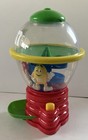 M m s Spiral Candy Dispenser Red   Yellow Characters Vintage Working 8 5  Tall