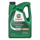 2 Pack  Castrol Gtx High Mileage 20w-50 Synthetic Blend Motor Oil  5 Quarts