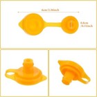 Fuel Gas Can Vent Caps 10 Pcs Universal Replacement Set For Gallon Cans Flexible