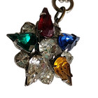Vintage Rare Freemasonry Order Of Eastern Star  oes  Rhinestone Charm Bracelet