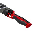  68-inch Auto Open Vented Golf Umbrella  Black white