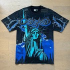 Rock T-shirt Tee Black Size Men s Vintage Logo Godspeed Shirt Sleeve Short Retro