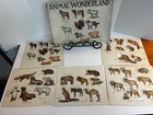 Antique Vintage Animal Wonderland Puzzle Game Patented July  1912