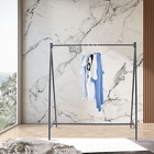 Black Metal Clothes Rack Garment Hanger Clothes Display Stand For Clothing Store