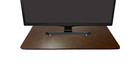 Flat Screen Tv Stand Rotating Rectangular Turntable Covered In Vinyl Lazy Susan