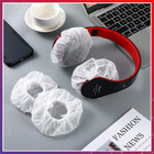 500 Pcs Disposable Headphone Covers  Non-woven Sanitary Headphone Hygiene Covers