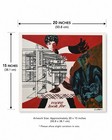 Vintage Mixed Media Collage Artwork Signed C  Olson Modern Graphic Art 20 X 15