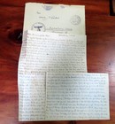 Two Letters Wwii German Soldier Fpn 04018e