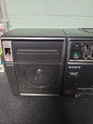 Sony Cfs-w320 Am fm Double Cassette Eq Removable Speaker Boombox Vintage Rare