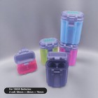 Multicolor Tactical Battery Storage Box Holder For 18650 21700 Battery Organizem