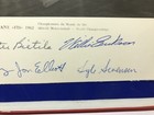 Ski Legends Fis Du Monde Championship Signed Auto Photo Usa 1962 Zakopane Poland